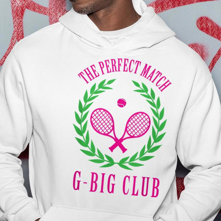 Tennis Match Club Little G Big Sorority Reveal Hoodie Unique Gifts