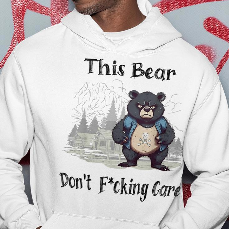 This Bear Dont Fcking Care Hoodie Unique Gifts