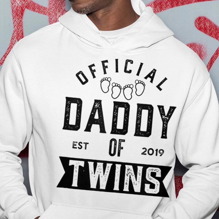 Twin Dad 2019 Funny New Daddy Of Twins Fathers Day Gift Gift For Mens Hoodie Unique Gifts