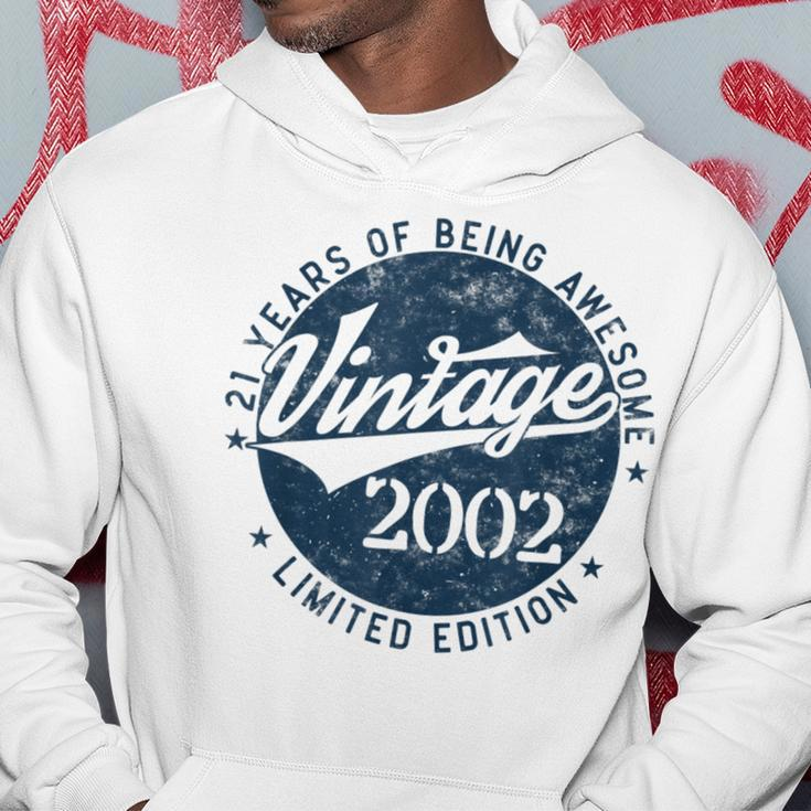 Vintage 2002 Limited Edition 21 Year Old Gifts 21St Birthday Hoodie Funny Gifts