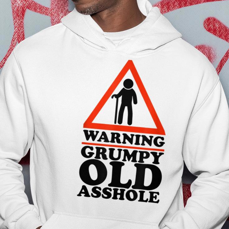 Grumpy Boomer Warning Grumpy Old Asshole Funny Gen X And Baby Boomers Hoodie | Mazezy
