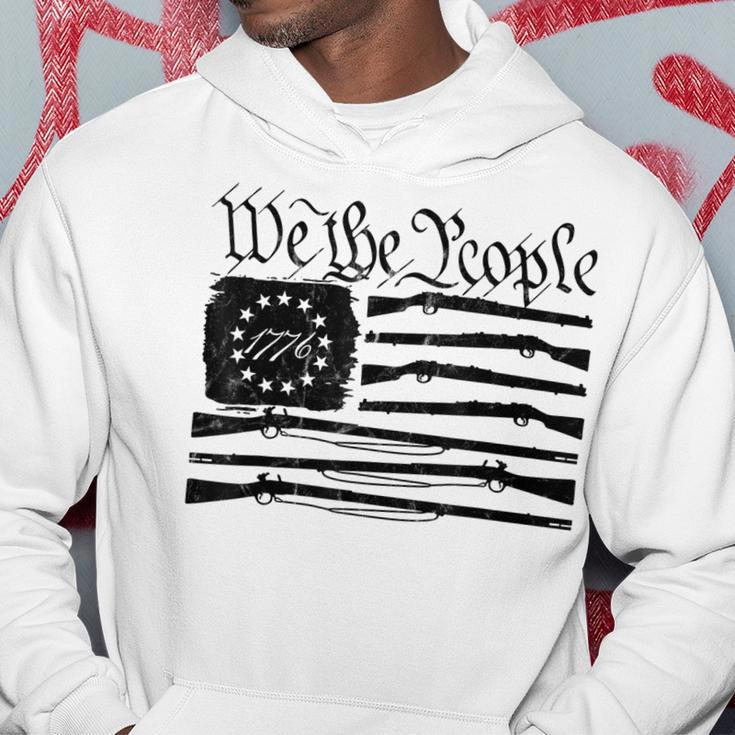 We The People Gun Rights American Flag 4Th Of July Patriotic Hoodie Unique Gifts