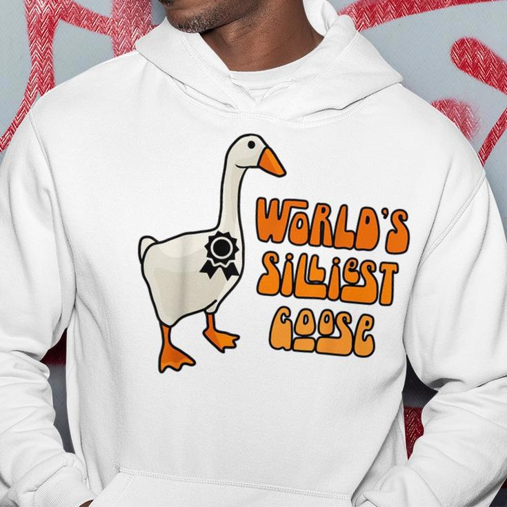Worlds Silliest Goose Hoodie Unique Gifts