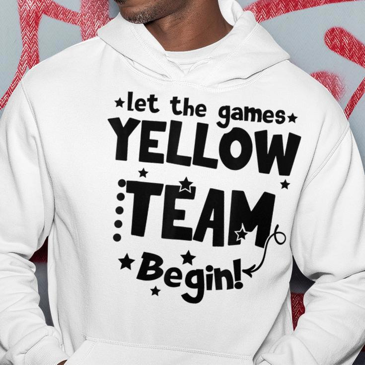 Yellow Team Let The Games Begin Field Trip Day Hoodie Unique Gifts