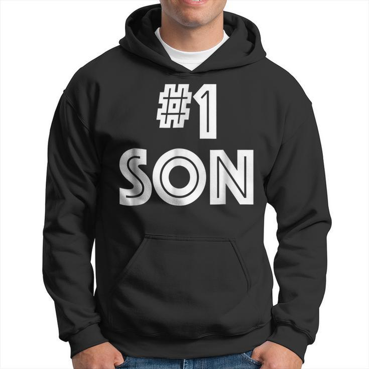 1 Son Family No1 Number 1 Son Gift Hoodie
