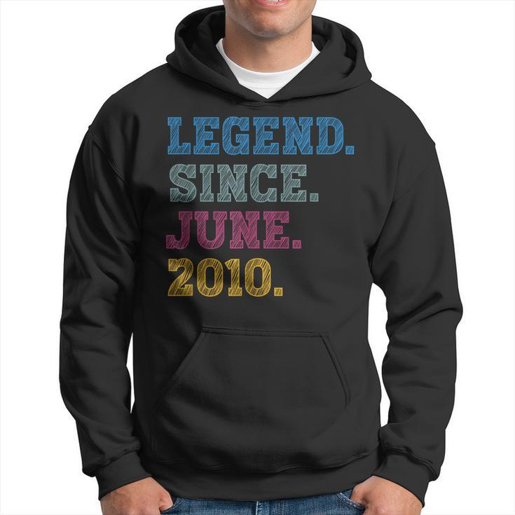 13-Year-Old Legend Since June 2010 13Th Birthday  Hoodie