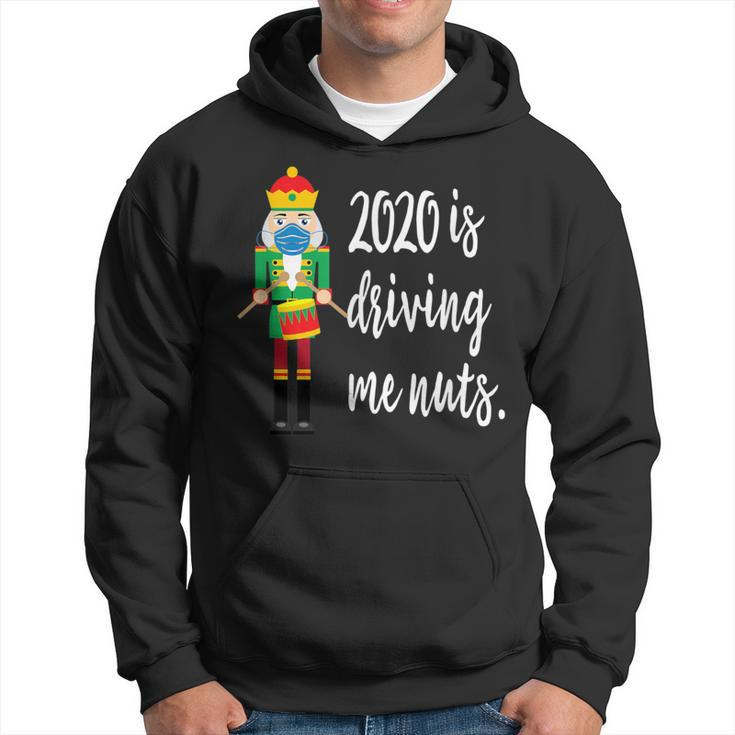 2020 Is Driving Me Nuts Nutcracker Wearing Mask Family Hoodie