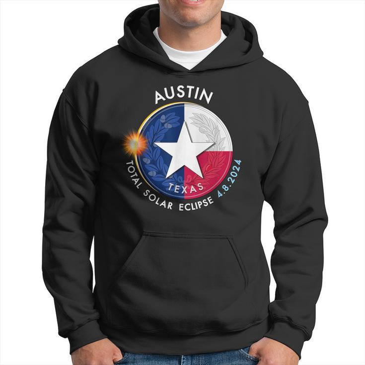 2024 Total Solar Eclipse Totality Austin Texas 28 Hoodie