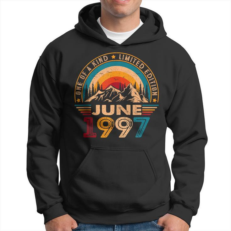 26 Year Old Decoration Awesome Since June 1997 26Th Birthday  Hoodie