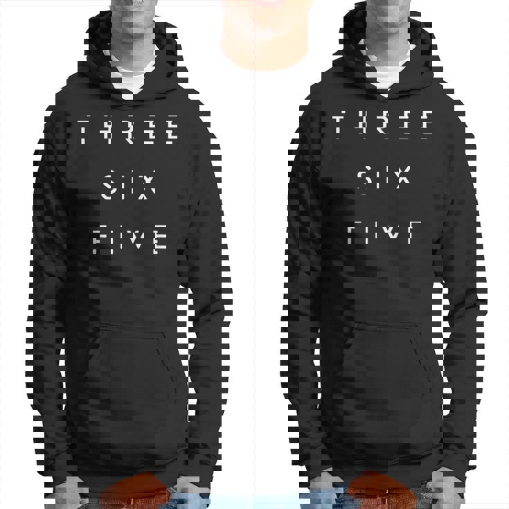 365 Area Code Words Ontario Canada Three Six Five Hoodie