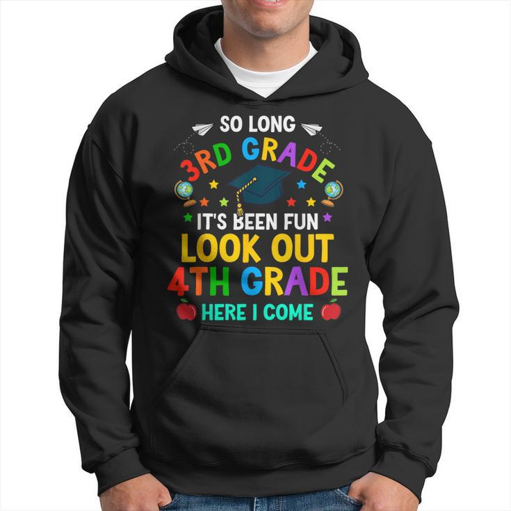 3Rd Grade 4Th Here I Come First Day Back To School Kids Hoodie