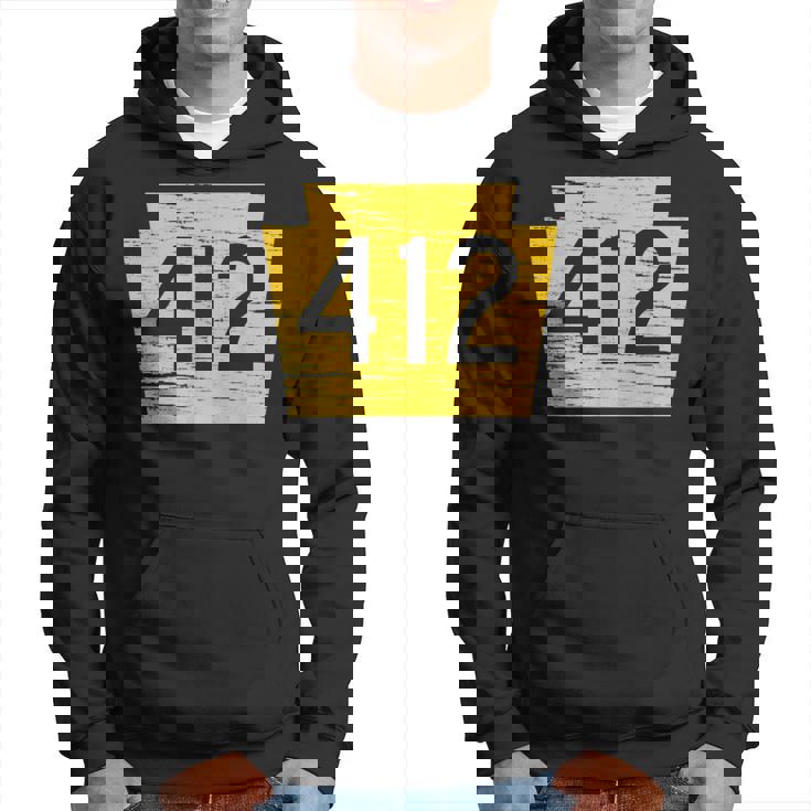 412 -Funny Pittsburgh Pride Yinzer Pgh Sl City Pittsburgh Hoodie