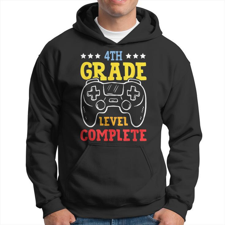 4Th Grade Level Complete Last Day Of School Game Controller  Hoodie