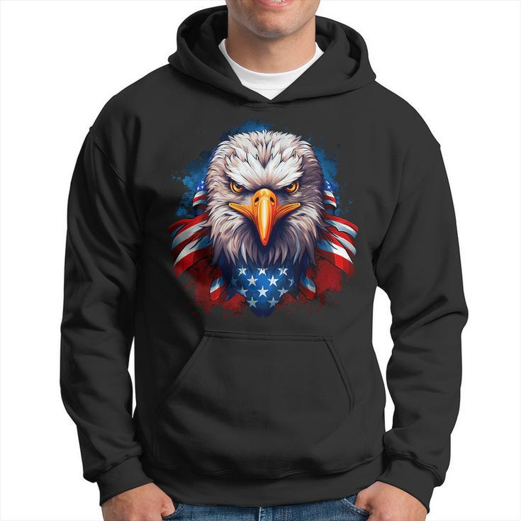 4Th July American Pride American Eagle Symbol Of Freedom  Hoodie