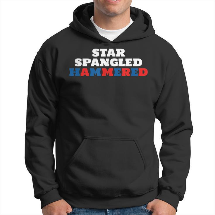 4Th Of July Getting Star Spangled Hammered Hoodie
