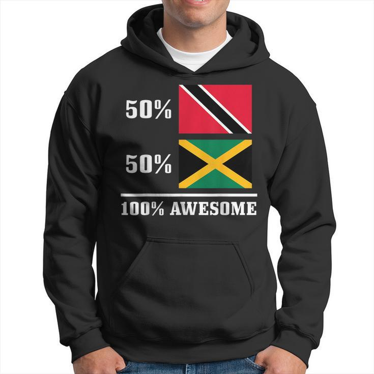 50 Trinidad & Tobago 50 Jamaica Jamaican Flag Pride  Hoodie