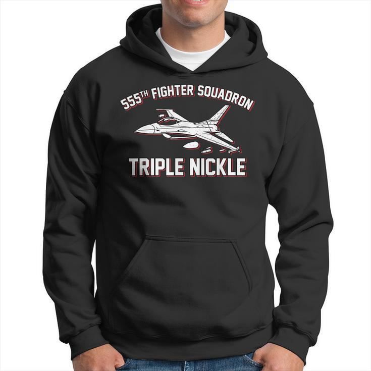 555Th Fighter Squadron Triple Nickle  Hoodie