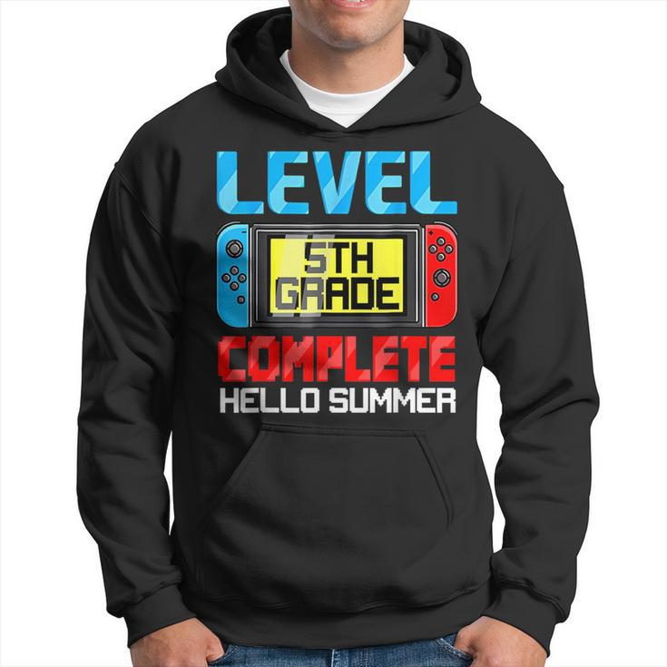 5Th Grade Level Complete Gamer Class Of 2023 Graduation Gift Hoodie