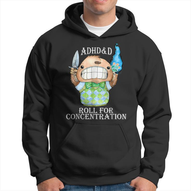 Adhd&D Roll For Concentration Apparel Hoodie