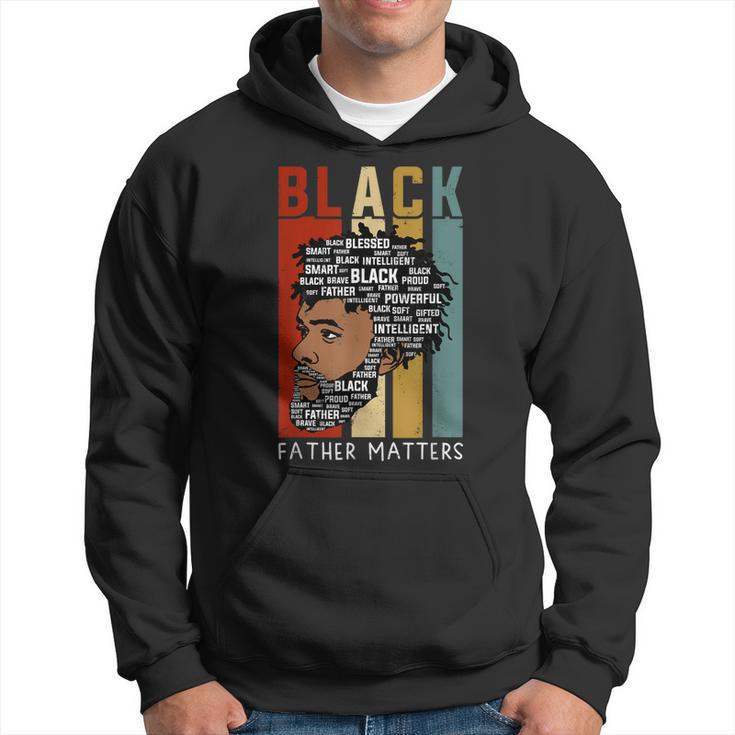 African Pride Black Dads Matter Hoodie