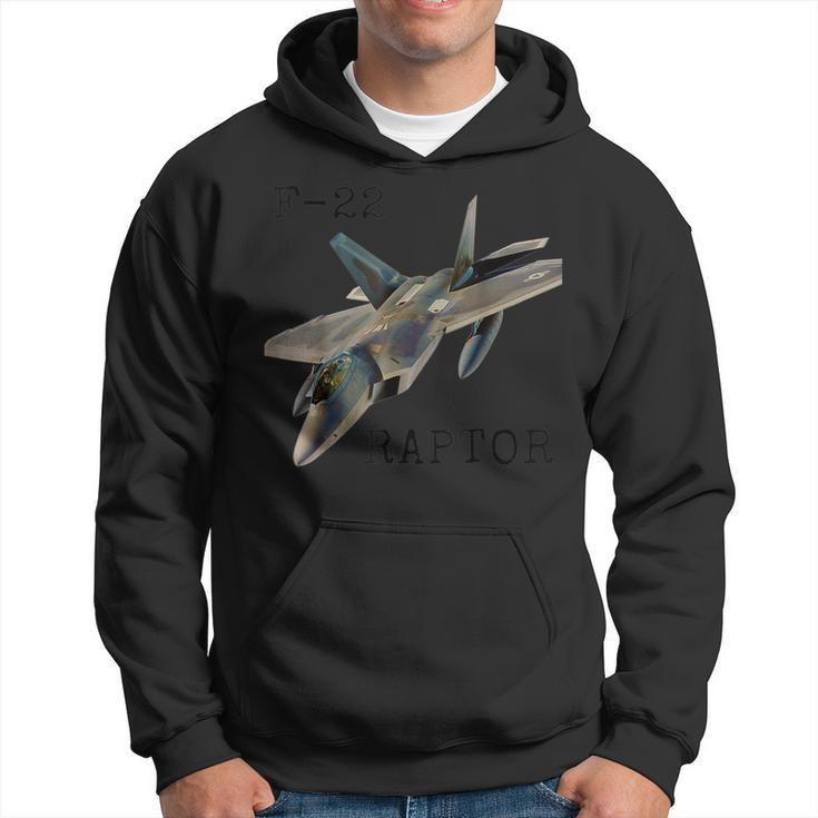Air Force F22 Raptor Fighter Jet Military Pilot  Hoodie