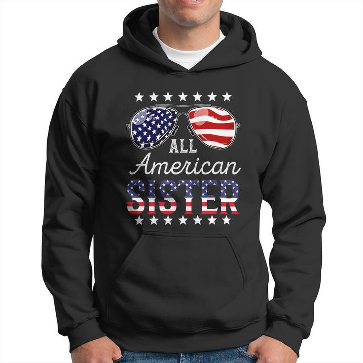 All American Sister 4Th Of July Sunglasses Family Hoodie