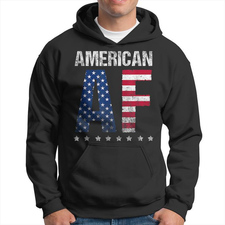 American Af 4Th Of July Funny Novelty Design For Merica  Hoodie