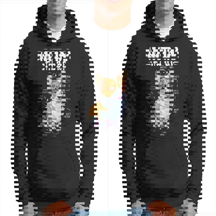 Anatomy Of A Corgi Cute Corgis Costume Corgi Lovers Corgis Hoodie