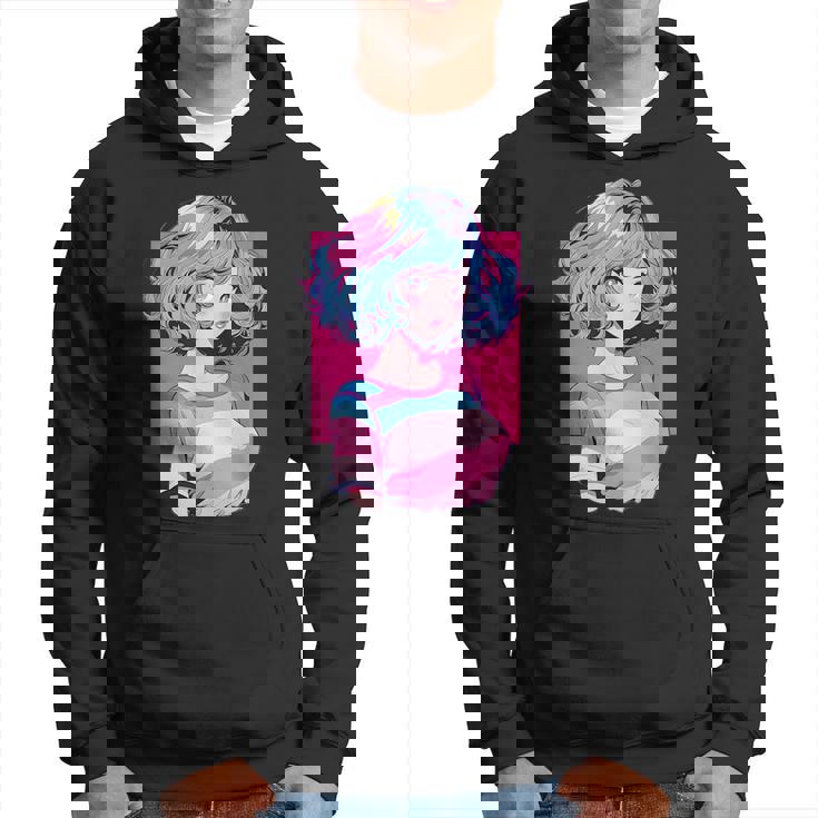 Anime Girl Anime Otaku Japanese Aesthetic Hoodie