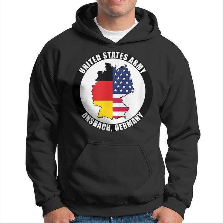 Ansbach Germany United States Army Military Veteran Gift  Hoodie