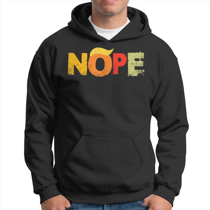 Anti Trump 2024 Nope Not Again Trump Hoodie