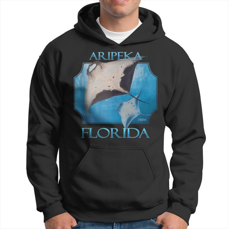 Aripeka Florida Manta Rays Ocean Sea Rays Hoodie