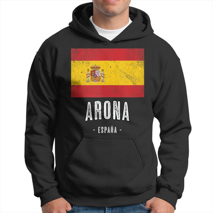 Arona Spain Es Flag City Top Bandera Ropa Hoodie