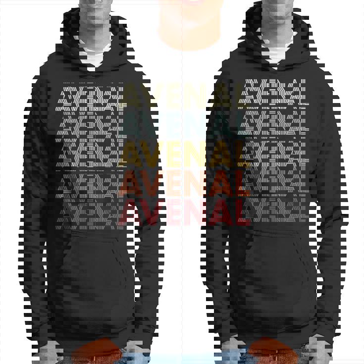 Avenal California Avenal Ca Retro Vintage Text Hoodie