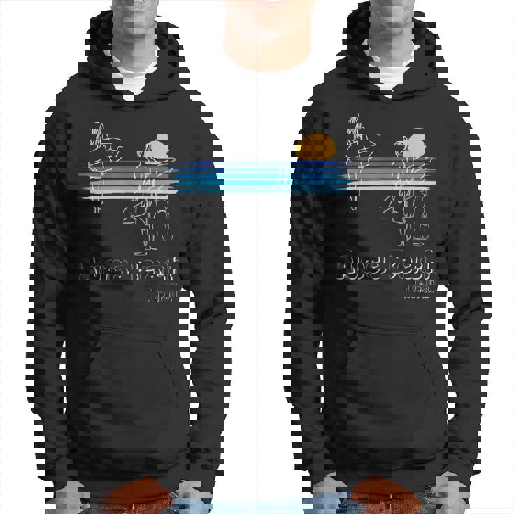Avoca Beach Australia Surfing Beach Surf Guy With Dog Hoodie