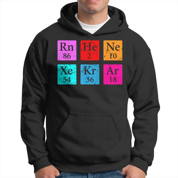 Awesome Noble Gases Science Chemical Elements Hoodie
