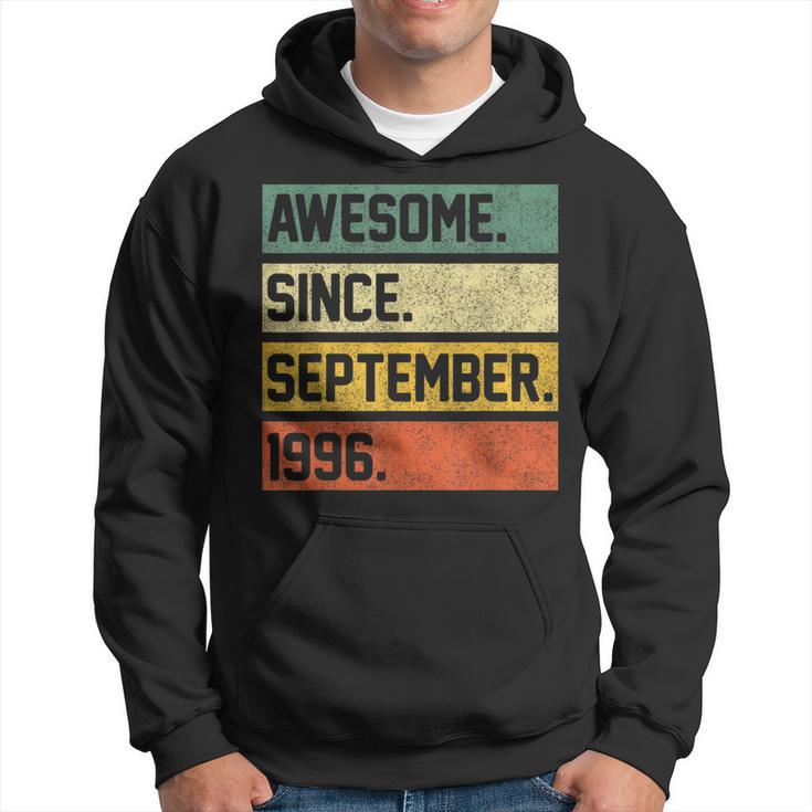 Awesome Since September 1996 27 Years Old 27Th Birthday Hoodie