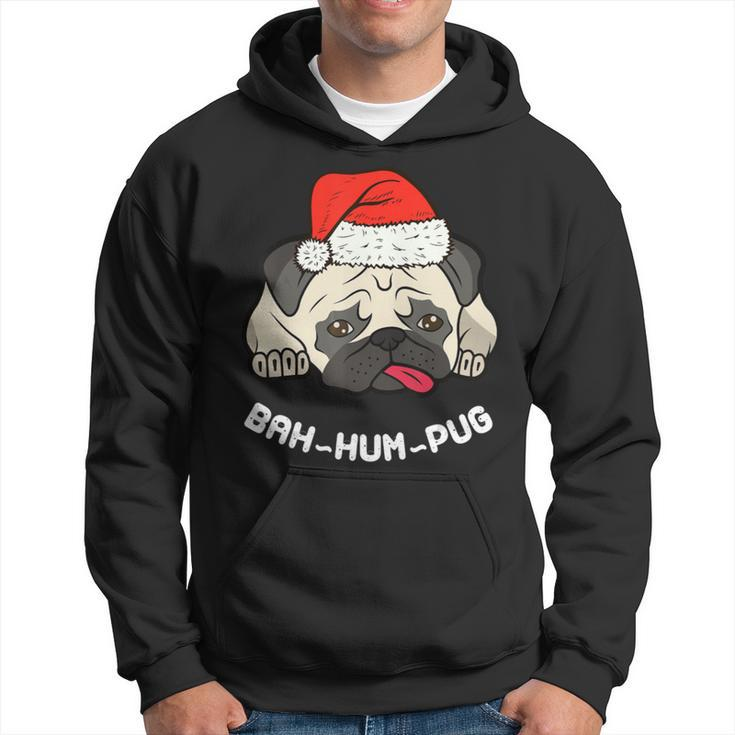 Bah Hum Pug Cute Funny Puppy Dog Pet Ch Hoodie