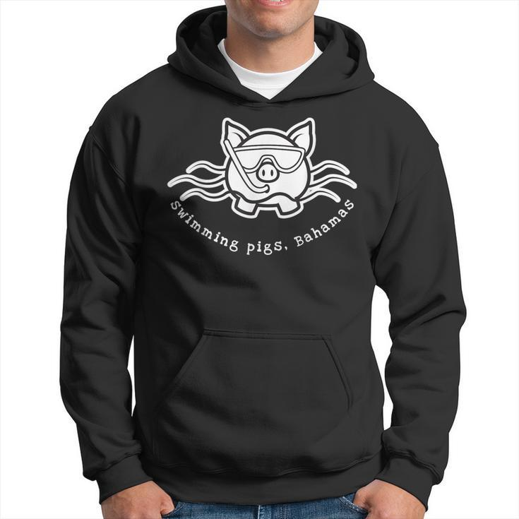 Bahamas Swimming Pig With Mask And Snorkel Hoodie