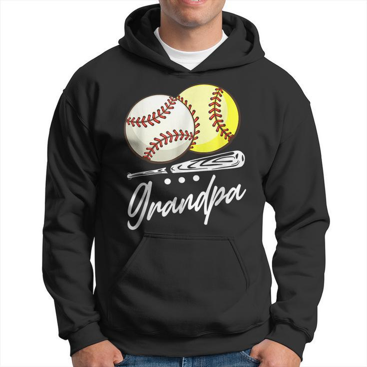 Ball Grandpa Baseball Softball  Hoodie