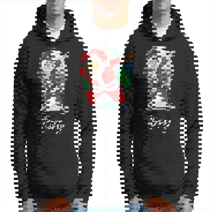 Barry Name Gift Santa Barry Hoodie