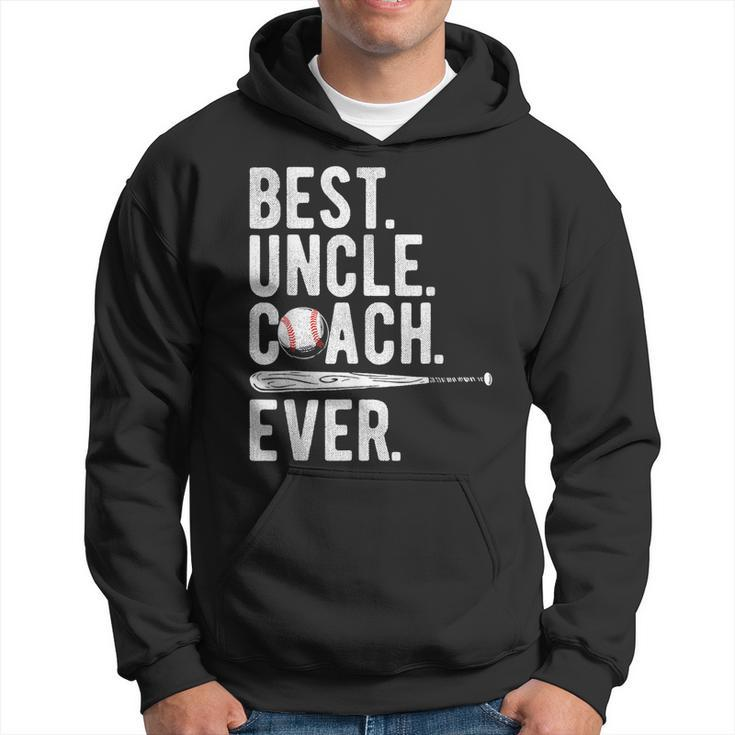 Baseball Best Uncle Coach Ever Proud Dad Daddy Fathers Day  Hoodie