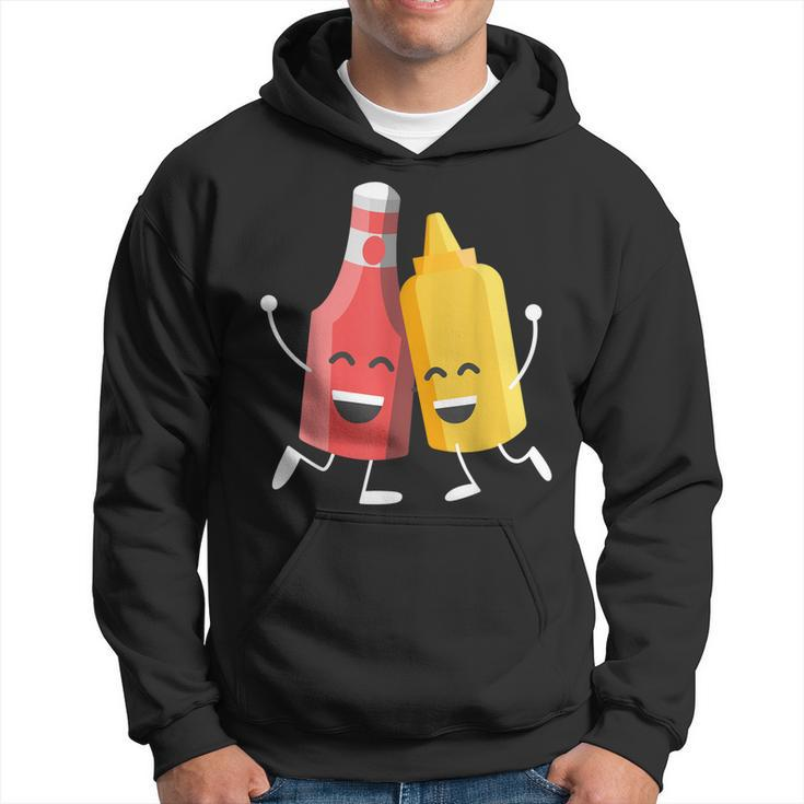 Bbq Bff Ketchup & Mustard Best Friends Forever  Hoodie