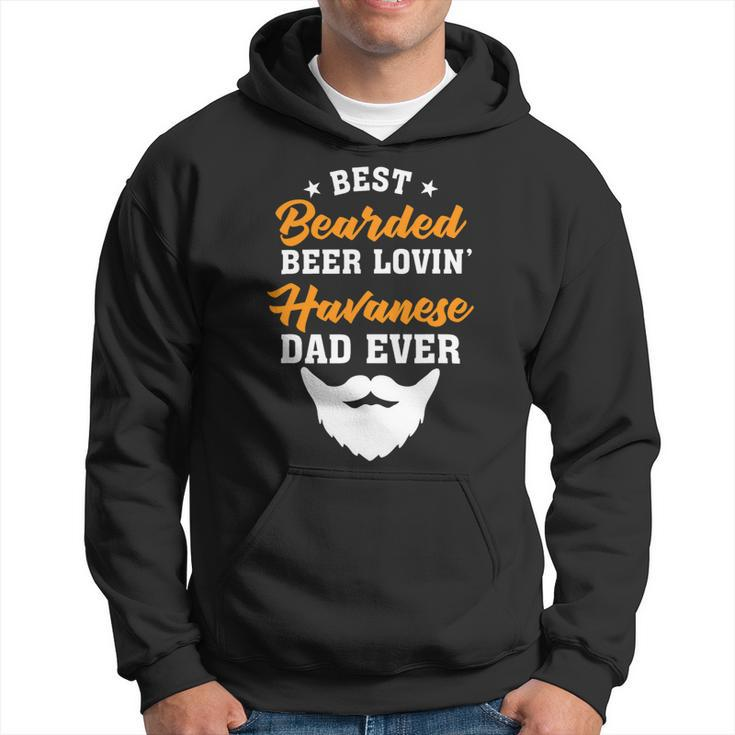 Beer Best Bearded Beer Lovin Shih Tzu Dad Funny Dog Lover Humor Hoodie