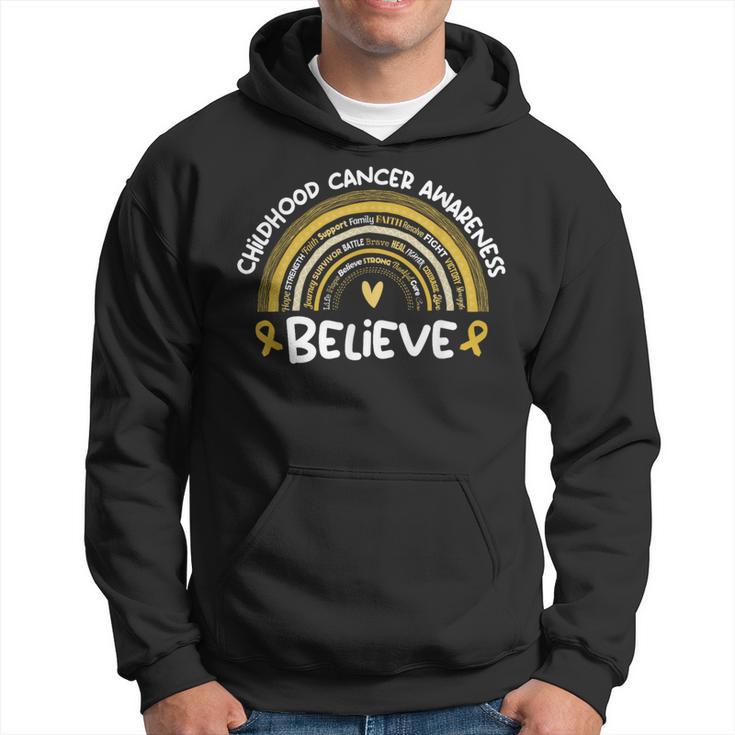 Believe | Childhood Cancer Awareness Month  Hoodie