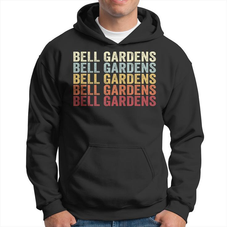 Bell Gardens California Bell Gardens Ca Retro Vintage Text Hoodie
