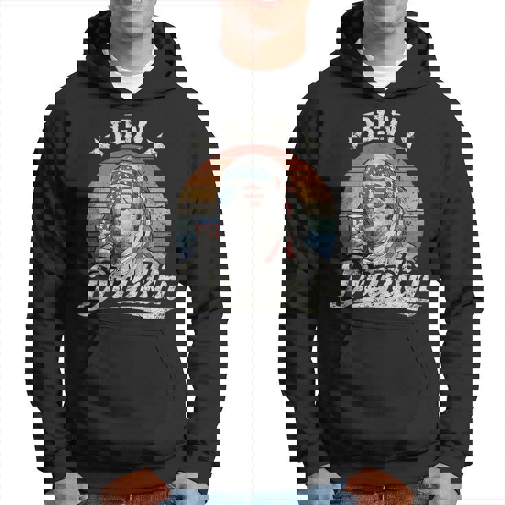 Ben Drankin Funny 4Th Of July Vintage Hoodie