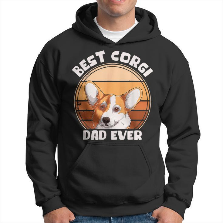 Best Corgi Dad Ever Corgi Dog Lover Corgi Dog Owner  Hoodie