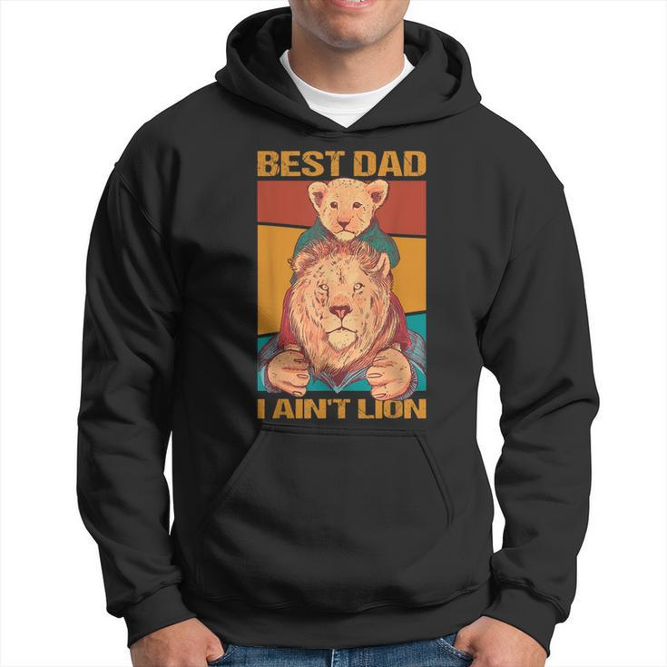 Best Dad Funny Fathers Day Lion For Daddy  Gift For Mens Hoodie