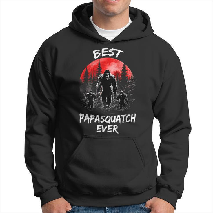Best Papa Squatch Ever Funny Sasquatch Bigfoot Papasquatch Gift For Mens Hoodie